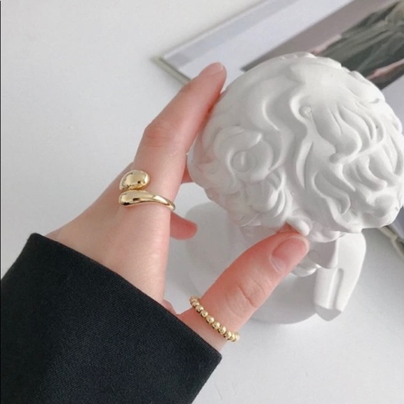 Jewelry - Gold Plated Adjustable Ring